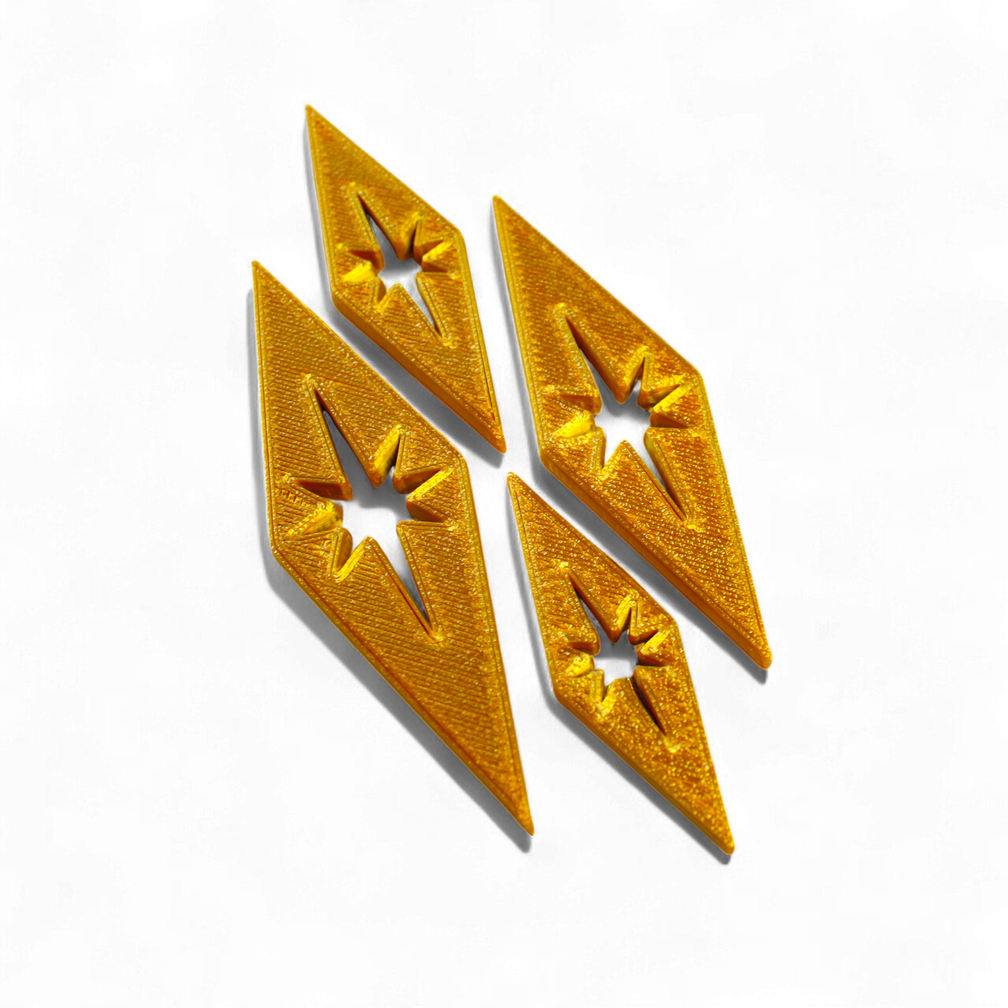 Midcentury Modern Diamond Starbursts Fridge Magnets