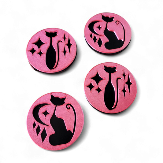 Atomic Cat Coaster Set (4 Pack)