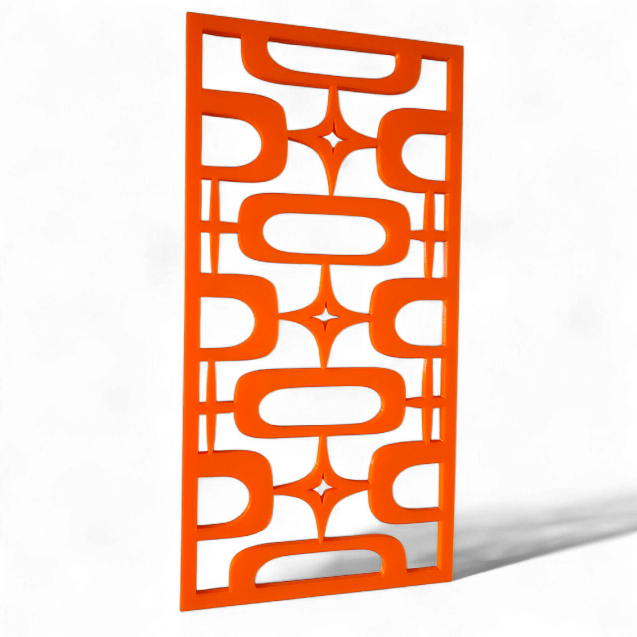 Atomic Ovals Stars Vintage Style Décor Panels