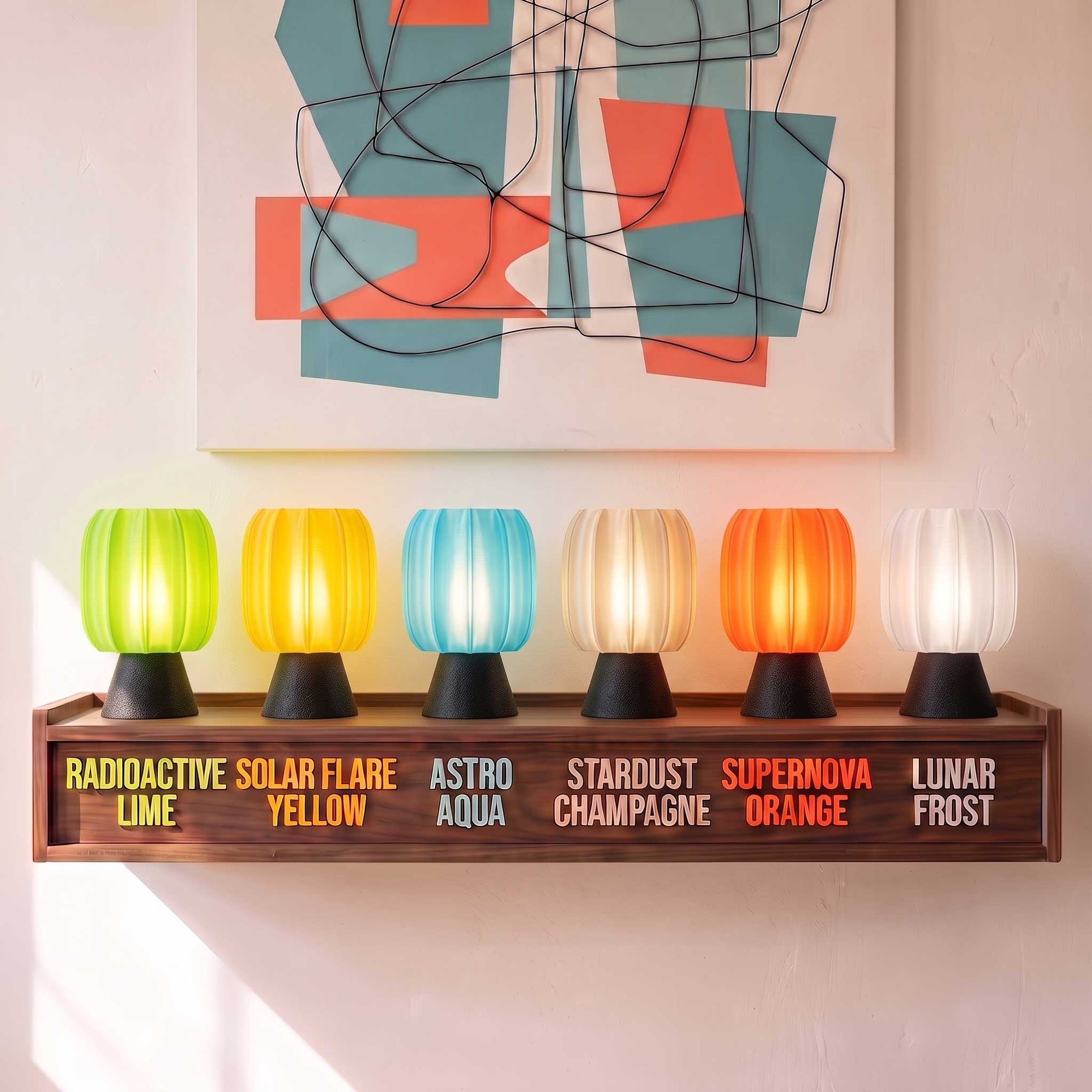 The Paralex Mid Century Lamp
