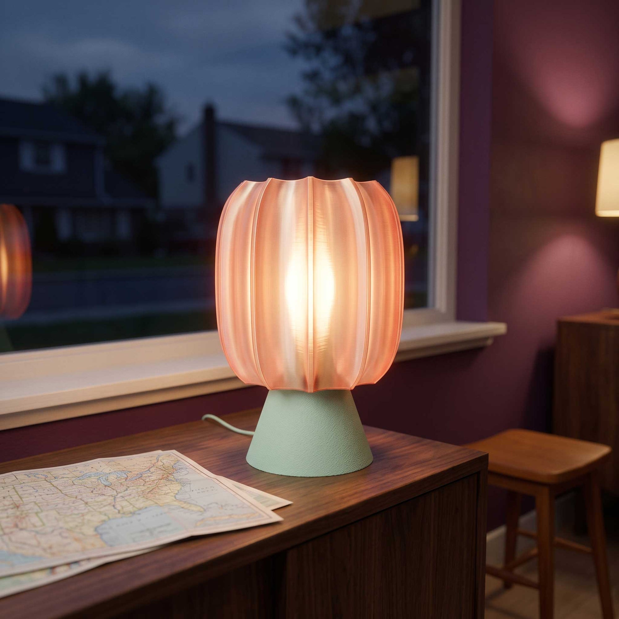 The Paralex Mid Century Lamp