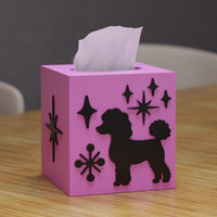 Atomic Poodle Tissue Box Cover
