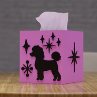 Atomic Poodle Tissue Box Cover