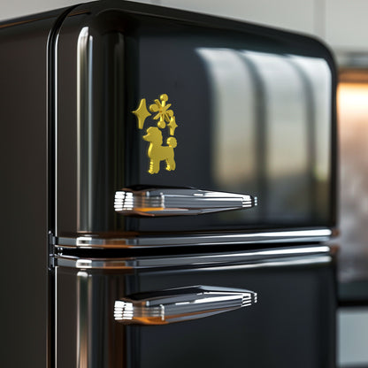 Atomic Poodle Dog Magnet Set