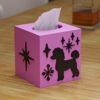 Atomic Poodle Tissue Box Cover