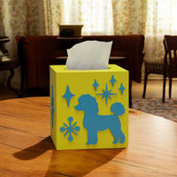 Atomic Poodle Tissue Box Cover