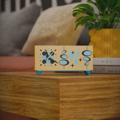 Sputnik Diamonds Clock