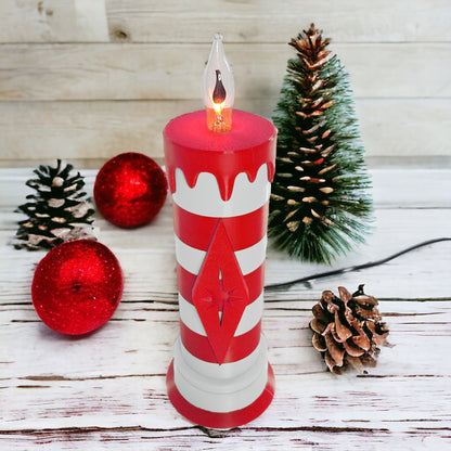 Mid Century Modern Holiday Candle Lamp