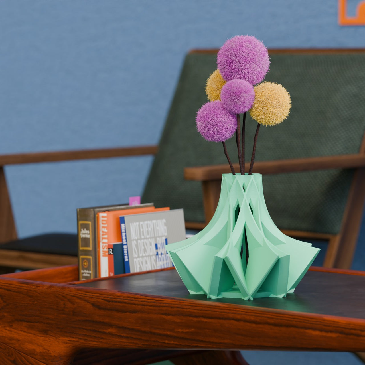 Retro Minimalst MCM Rivano Vase