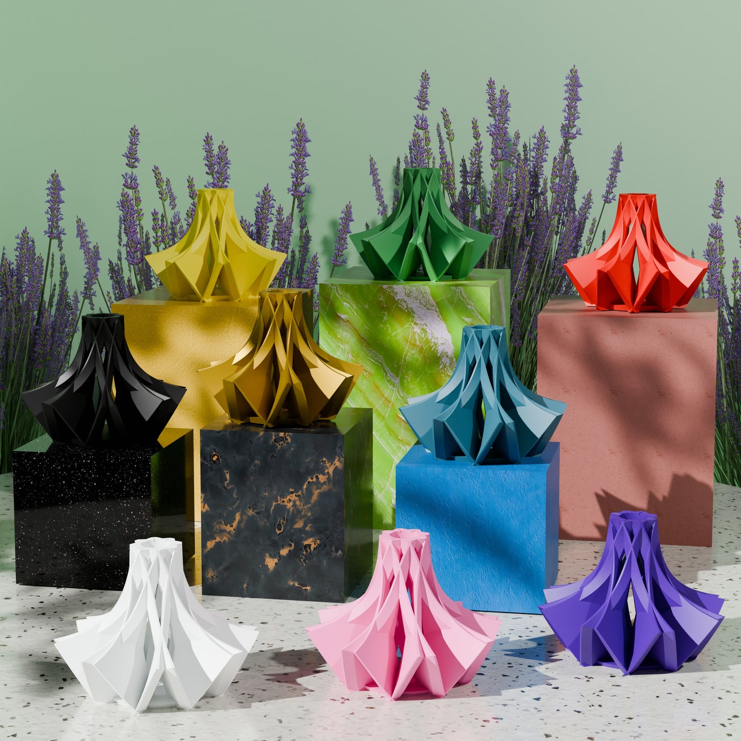 Retro Minimalst MCM Rivano Vase