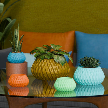 Rivara Vintage Style Planter Mid-Century Modern