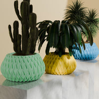 Rivara Vintage Style Planter Mid-Century Modern