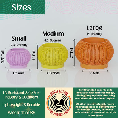 The Zyric Space Age Mid Century Modern Planter