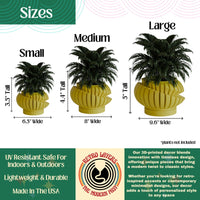 The Syvanna Space Age Minimalist Planter