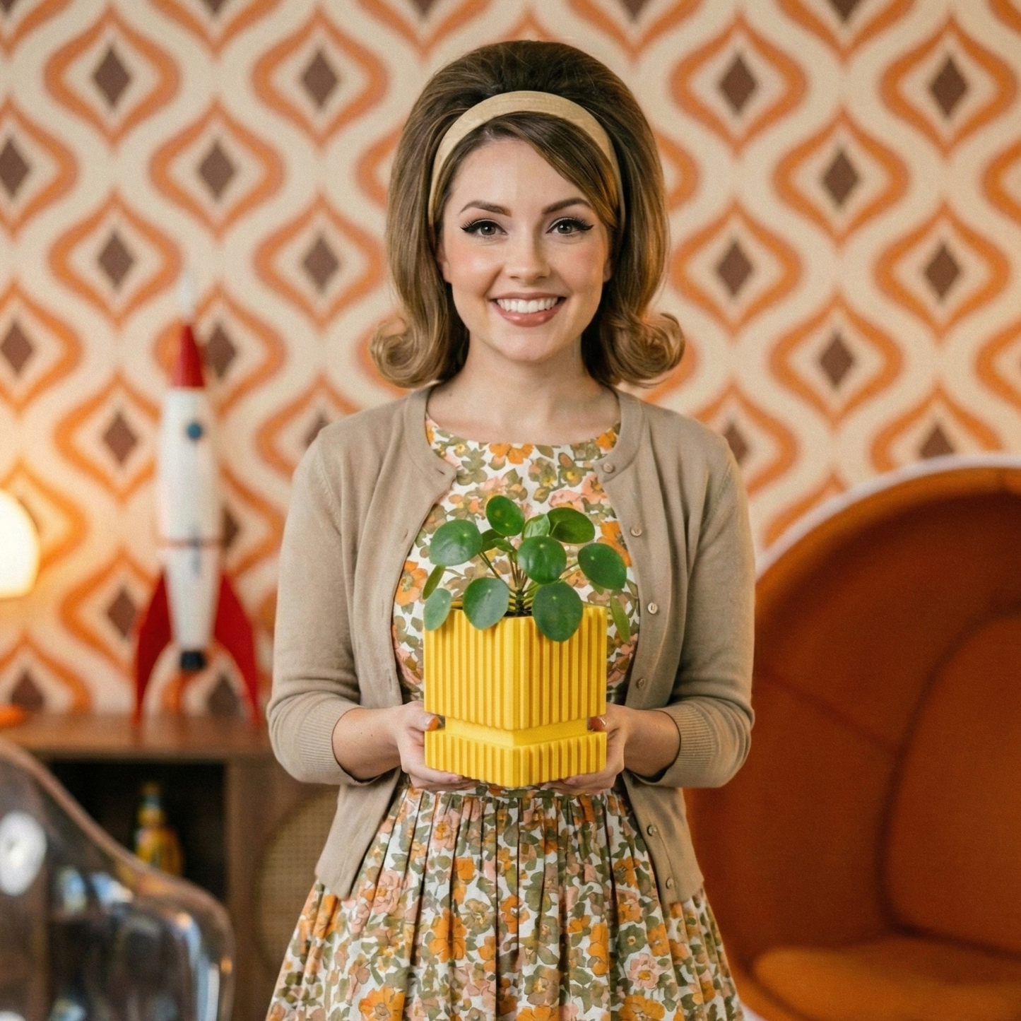 Space Age Sky Lab Planter