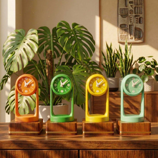 The Sphera Round Retro Style 70s Clock