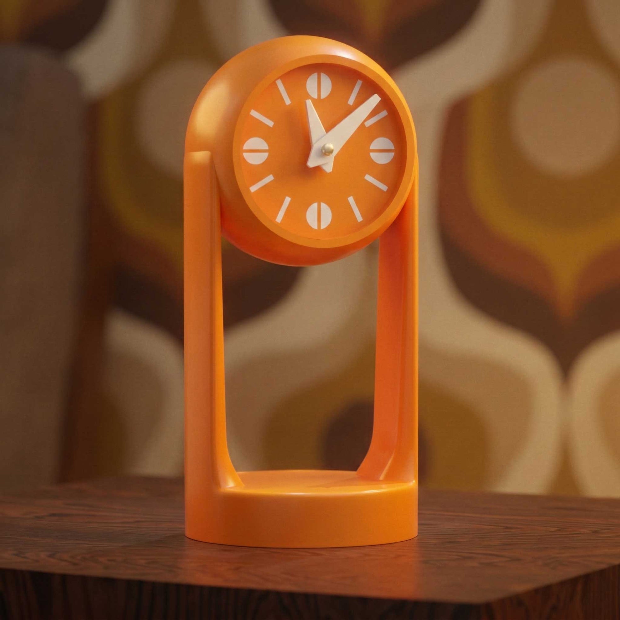 The Sphera Round Retro Style 70s Clock