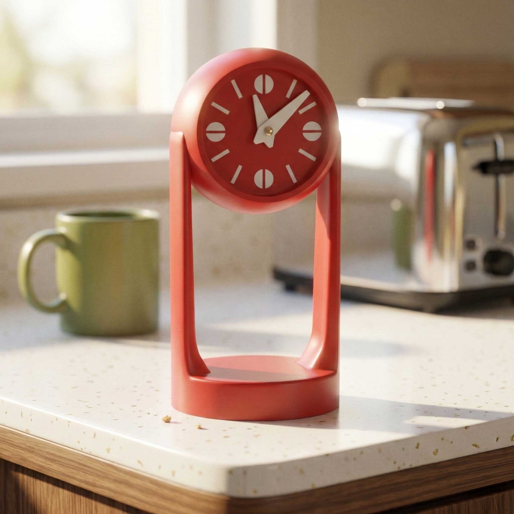 The Sphera Round Retro Style 70s Clock