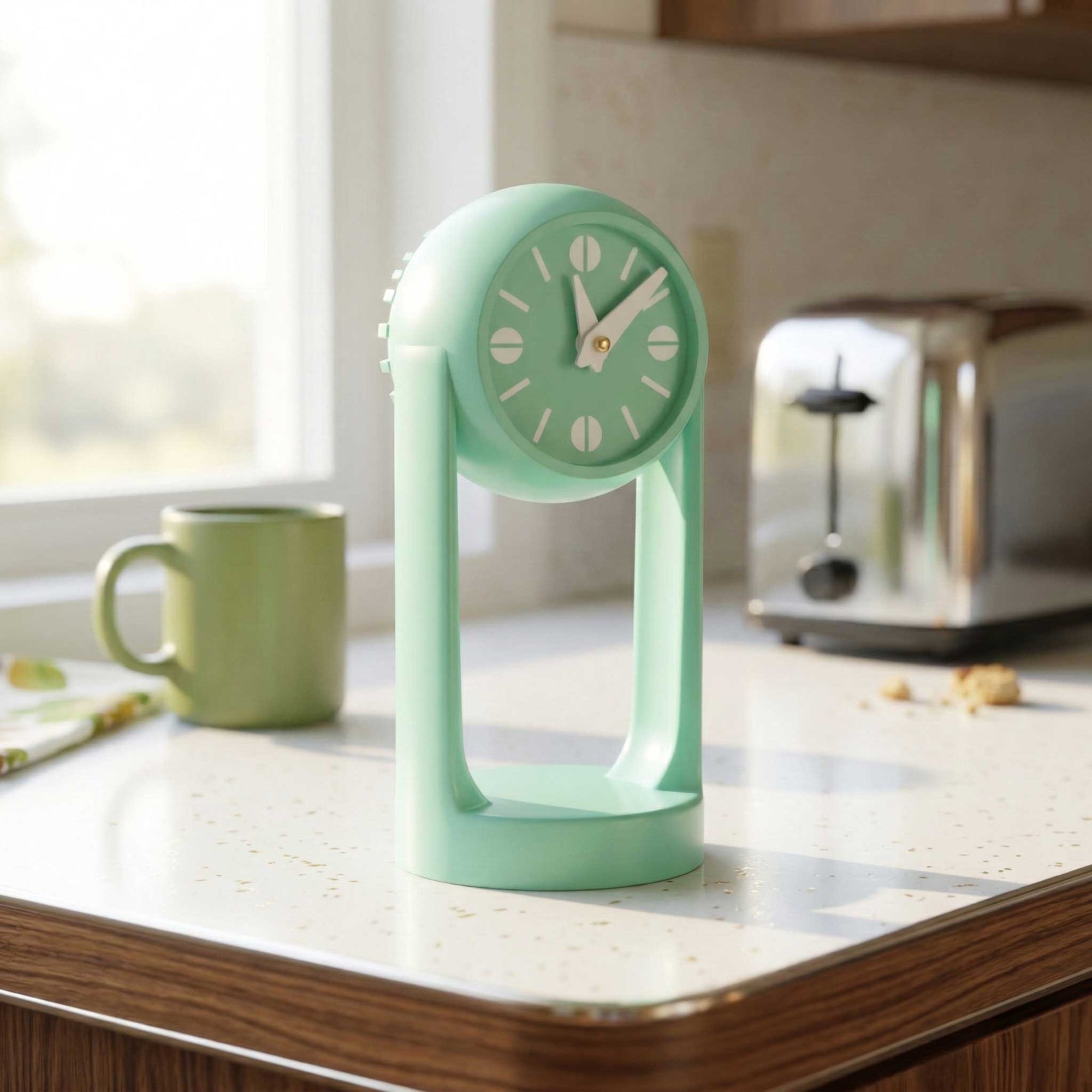The Sphera Round Retro Style 70s Clock