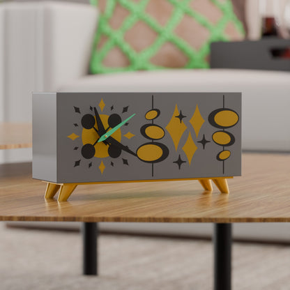 Sputnik Diamonds Clock