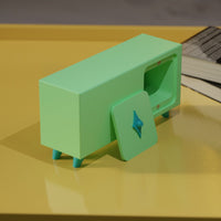 Sputnik Diamonds Clock