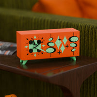 Sputnik Diamonds Clock