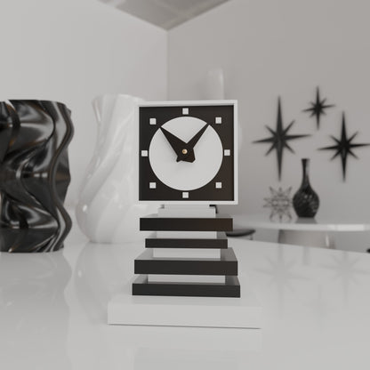 Quantik Square Space Age Clock