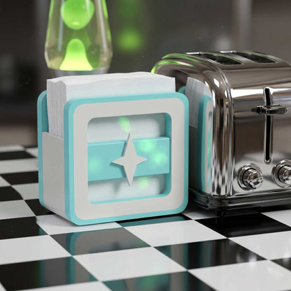 Space Age Squared Orbiter Starburst Napkin Holder