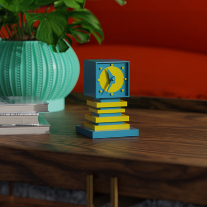 Quantik Square Space Age Clock