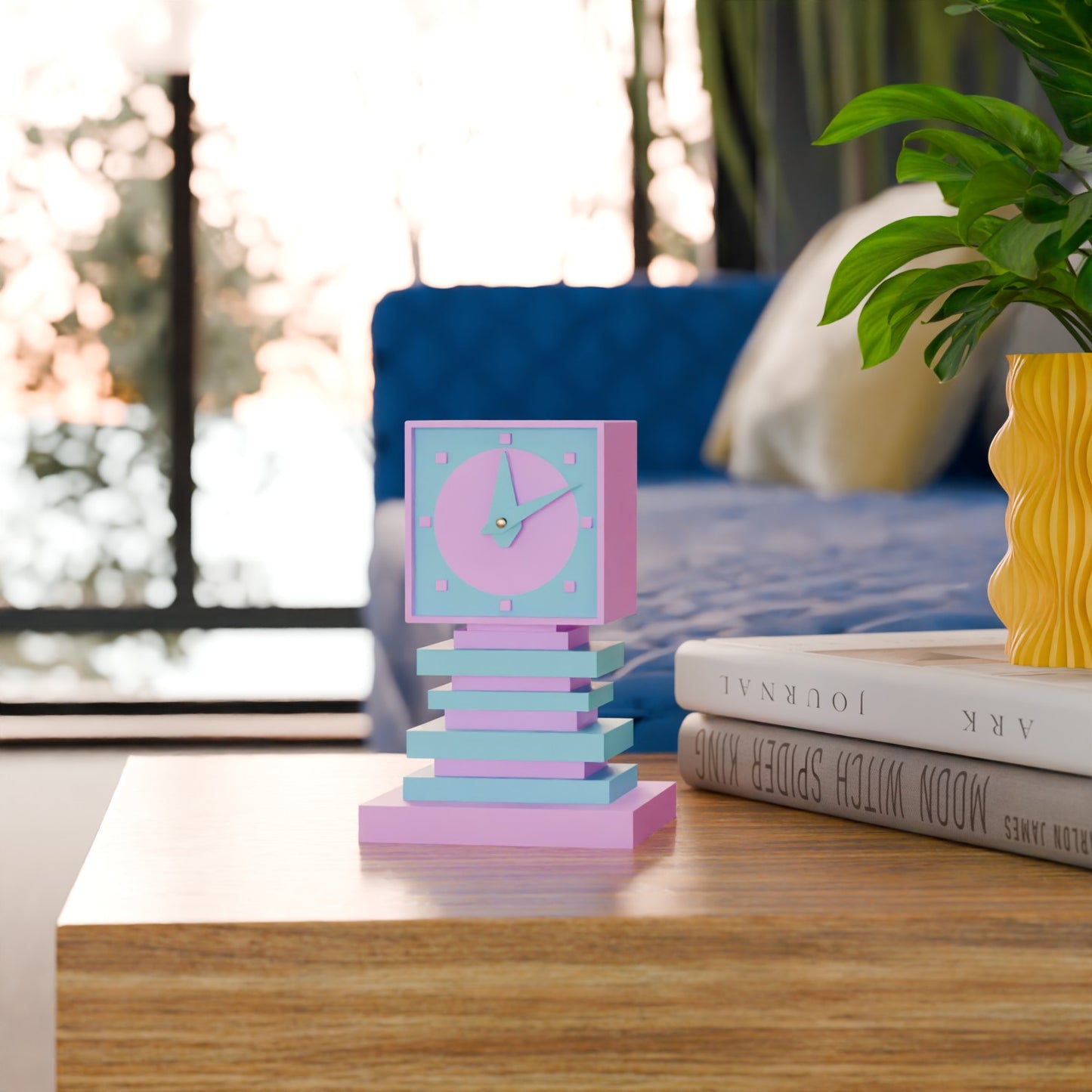 Quantik Square Space Age Clock