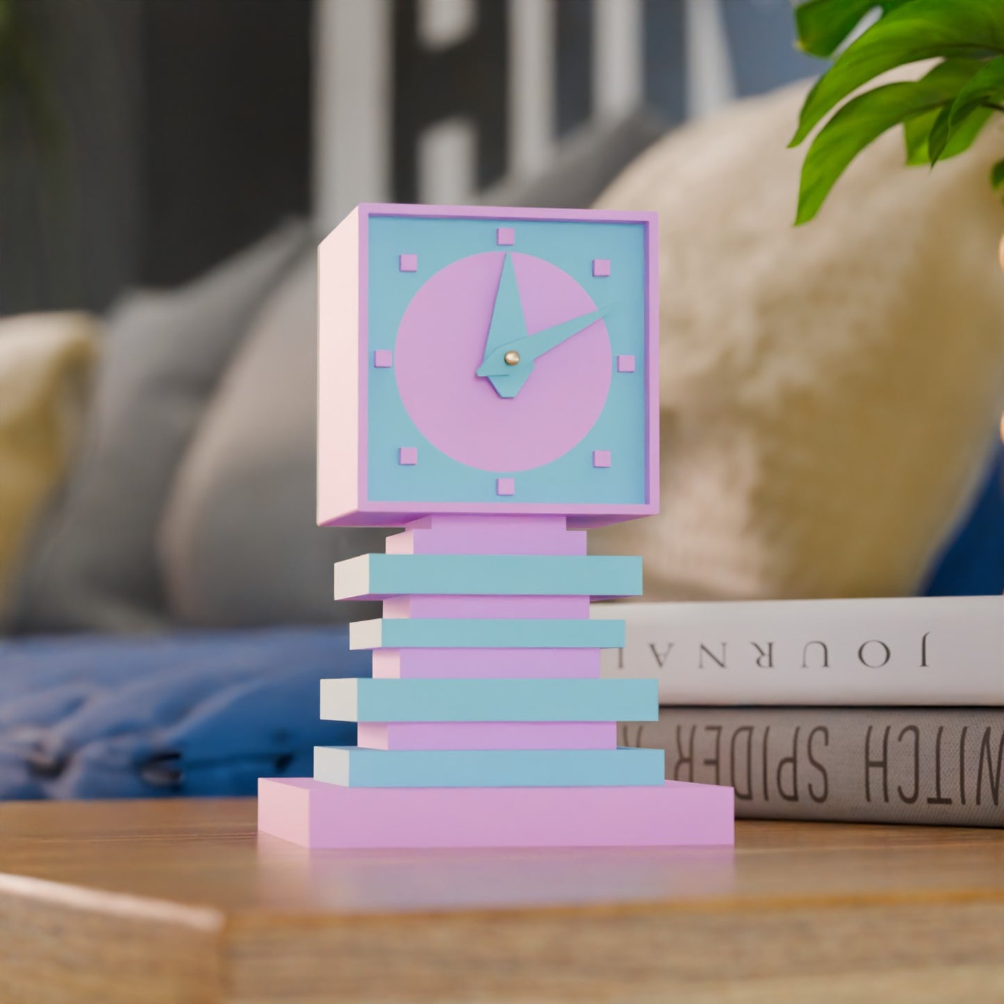 Quantik Square Space Age Clock