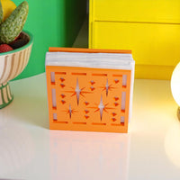 Midcentury Quad Starburst Retro Napkin Holder