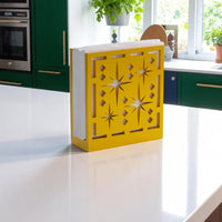 Midcentury Quad Starburst Retro Napkin Holder