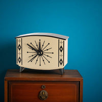 StarCrest Mid Century Modern Space Age Desk Clock