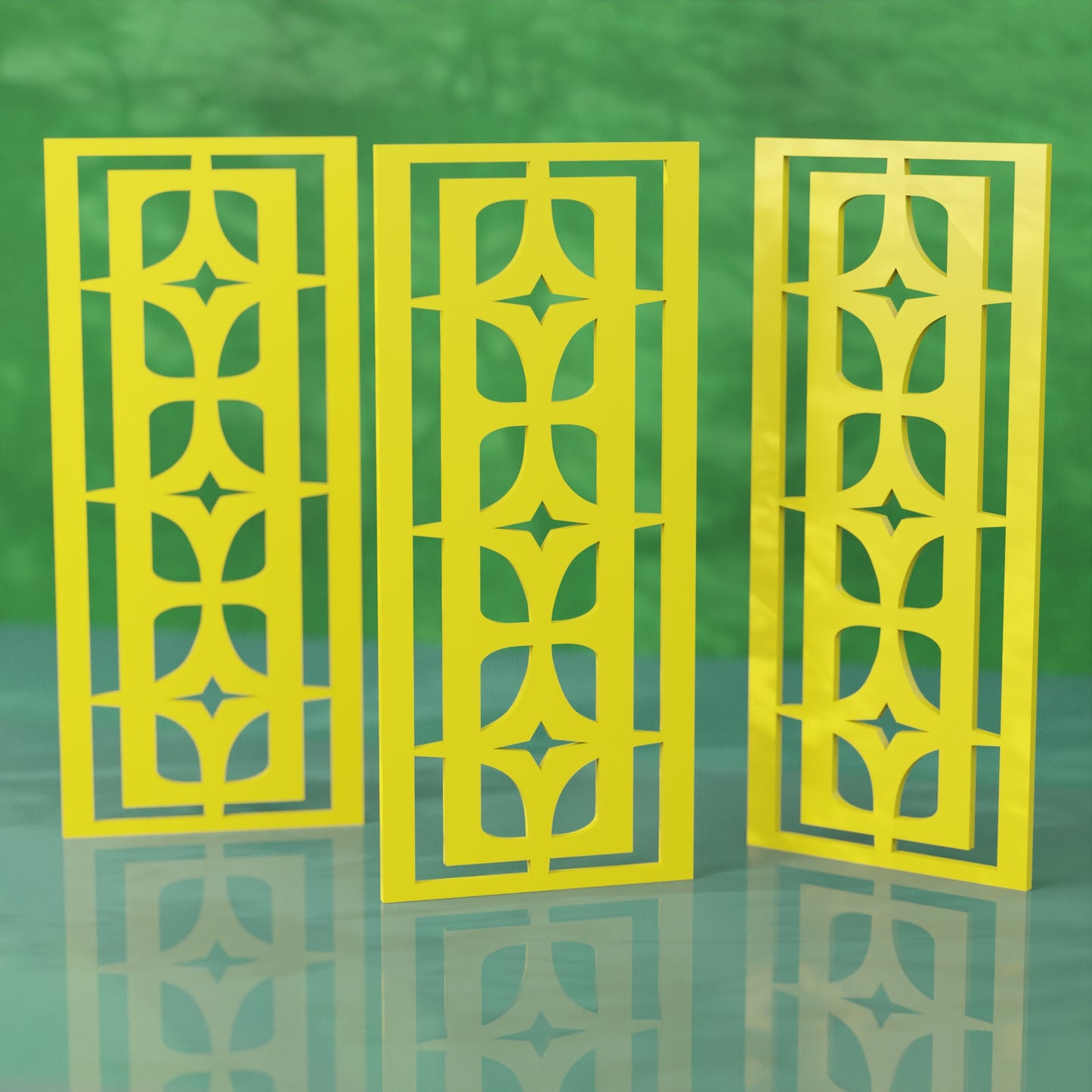 Mid Century Modern Stellar Star Wall Panels