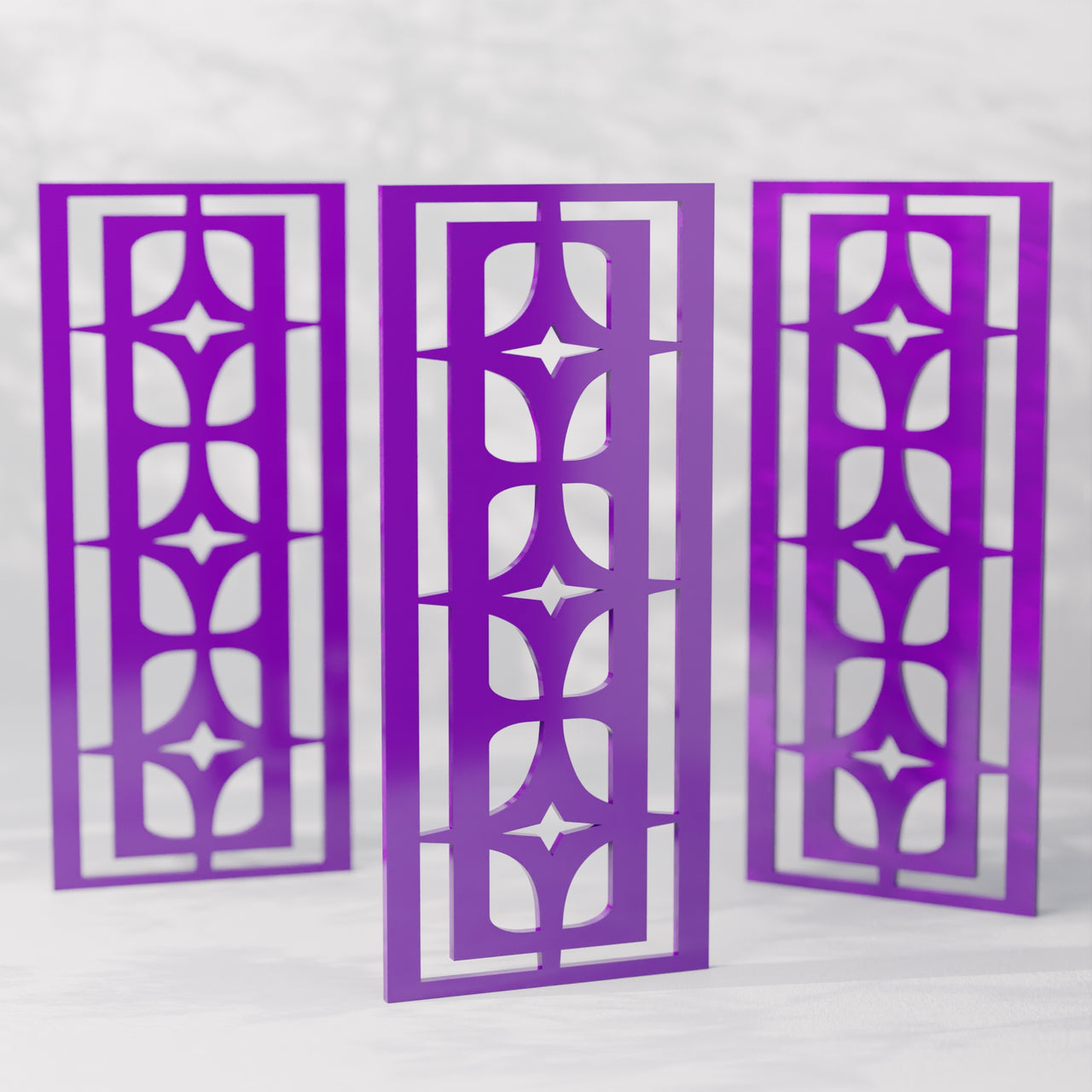 Mid Century Modern Stellar Star Wall Panels