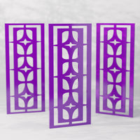 Mid Century Modern Stellar Star Wall Panels