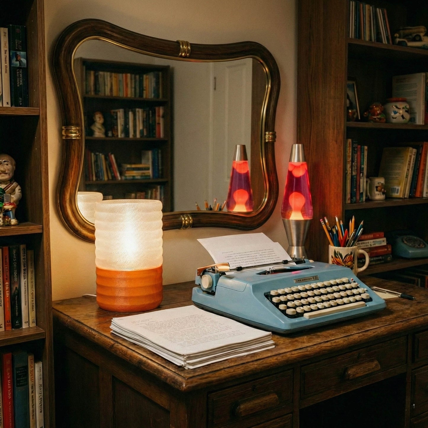 Strata Glow Space Age Lamp