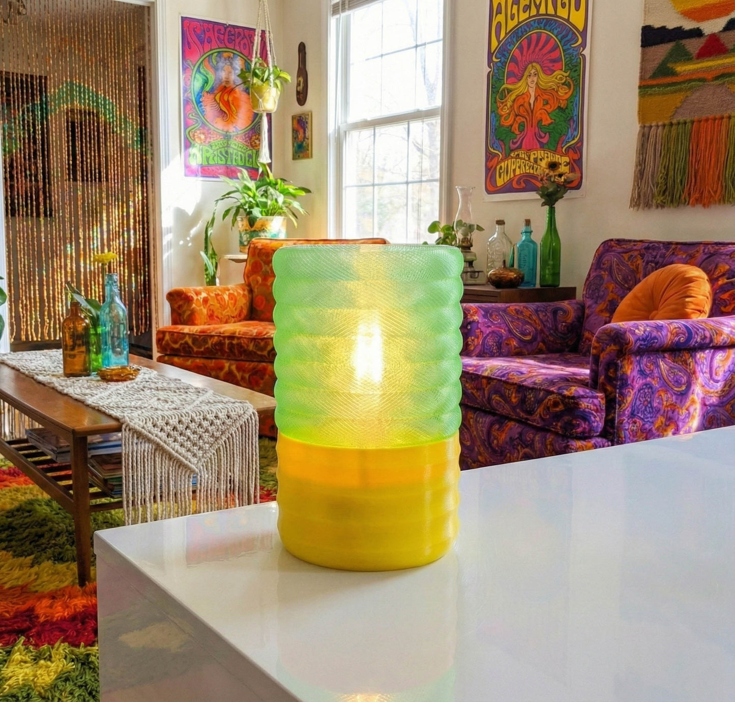 Strata Glow Space Age Lamp