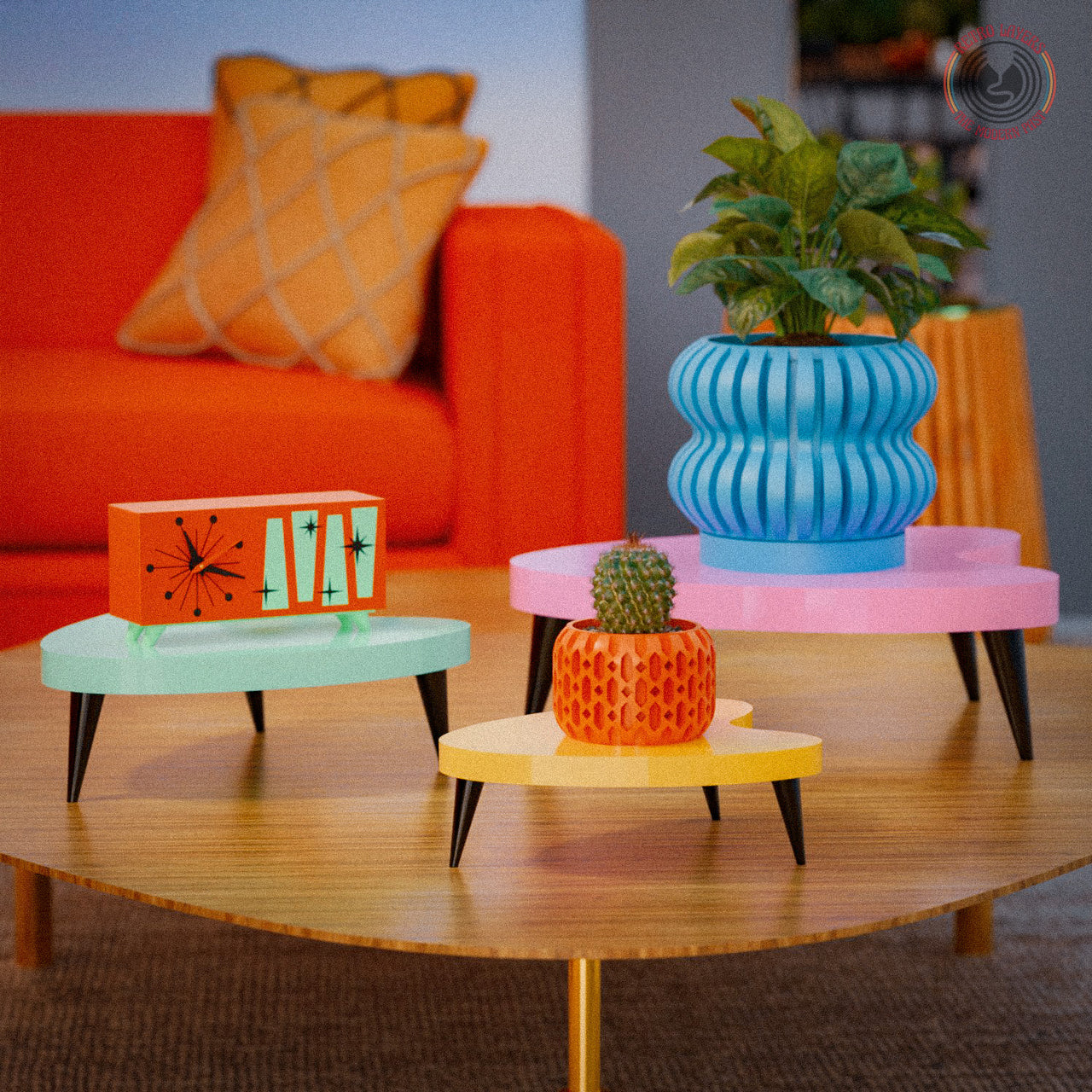 Boomerang Decor Table