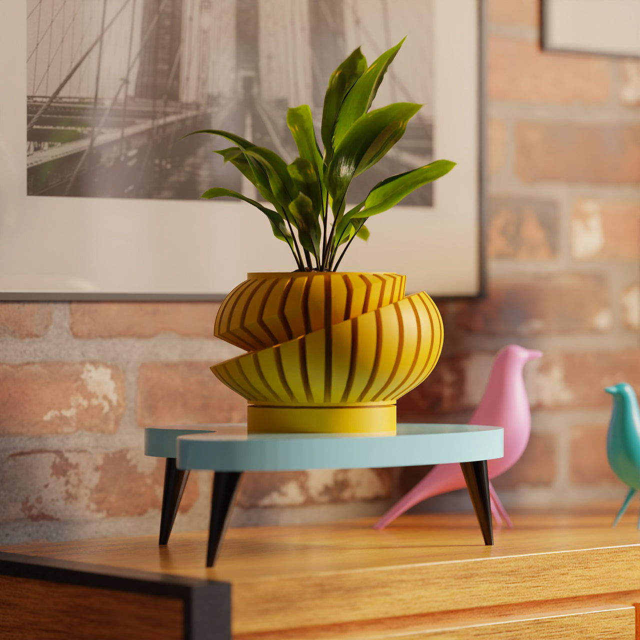 Boomerang Decor Table