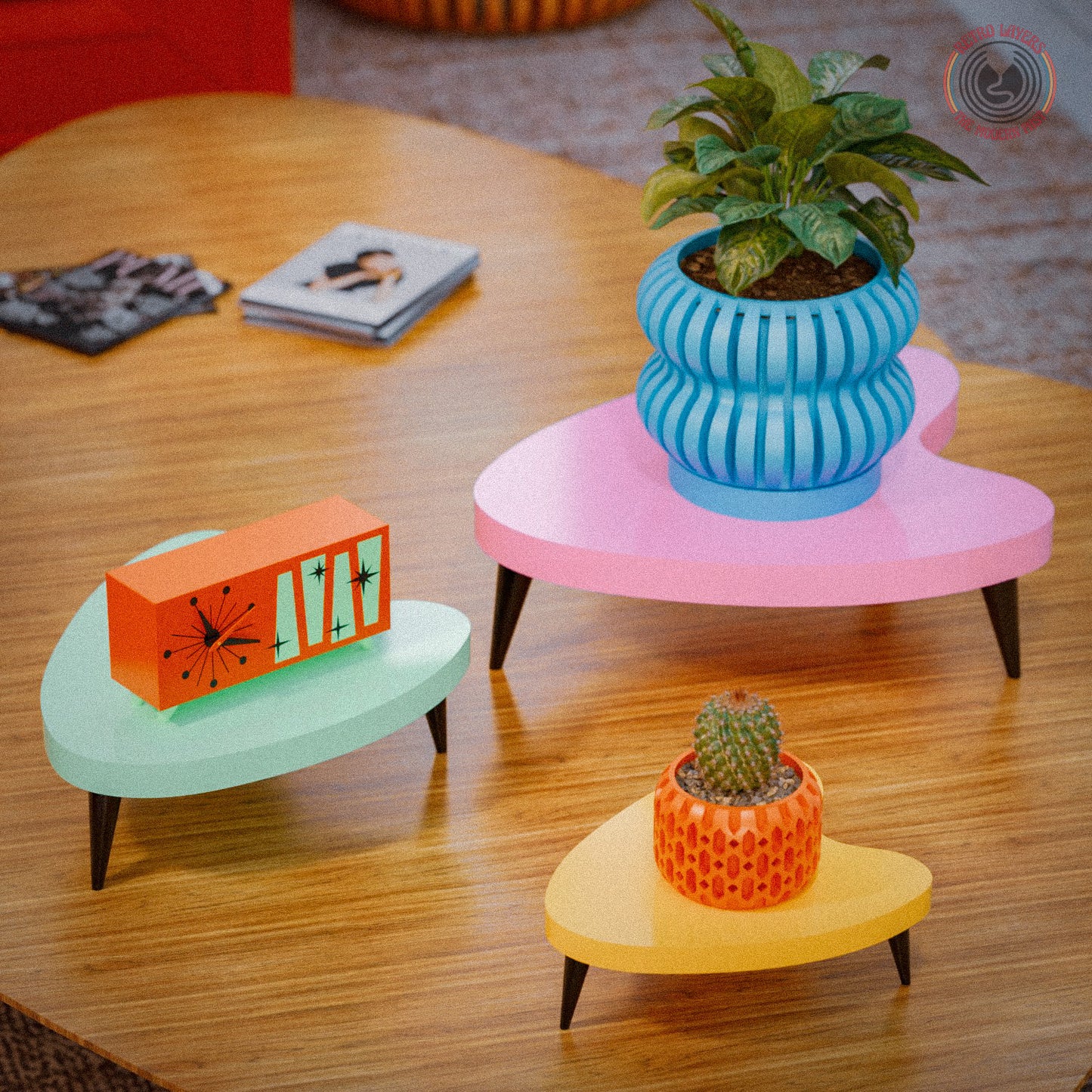 Boomerang Decor Table