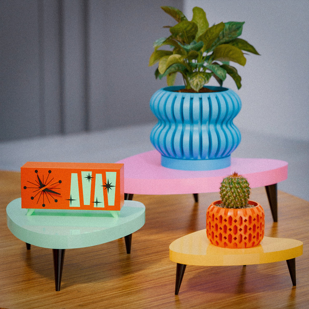 Boomerang Decor Table