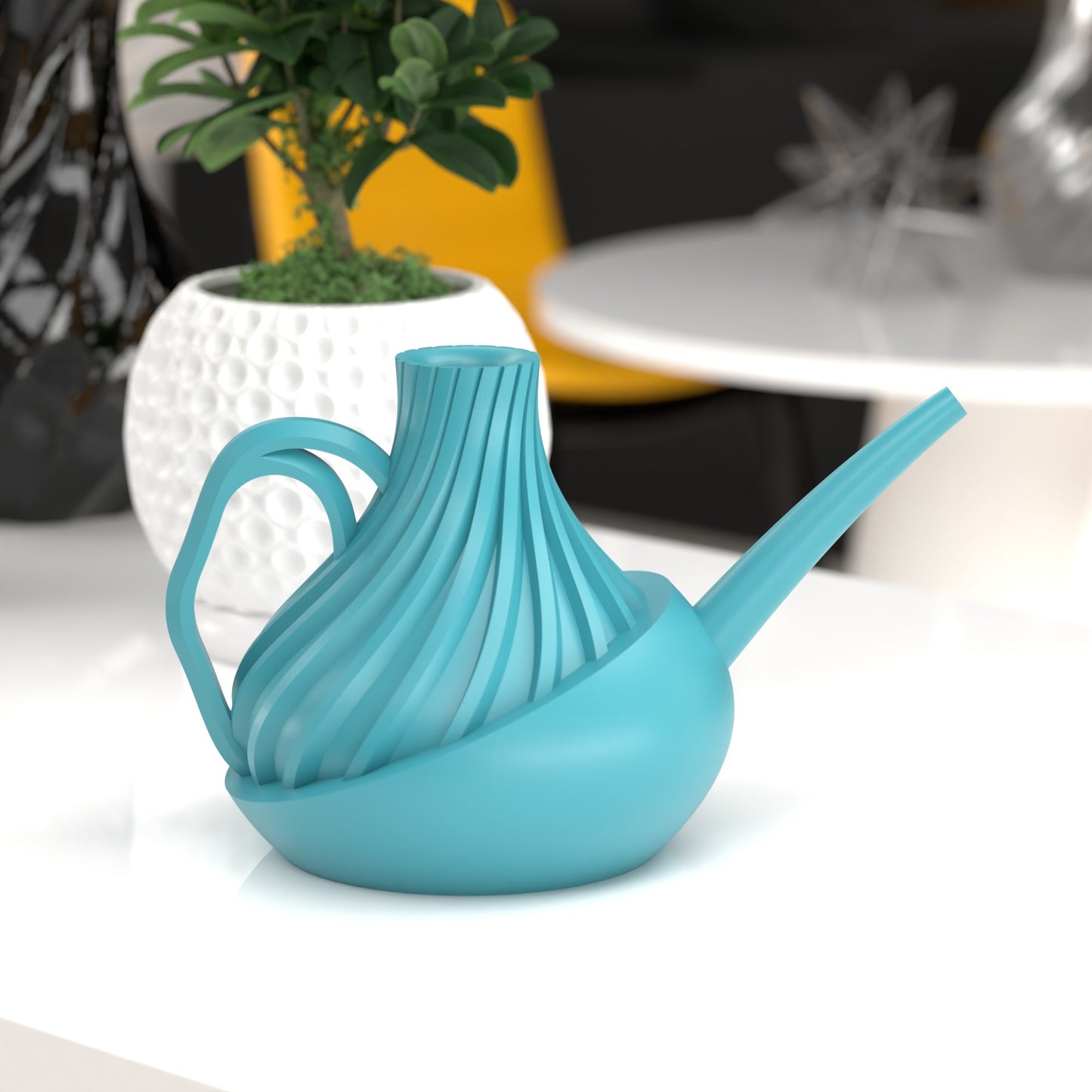 Tavi Vintage Style Mid Century Watering Can