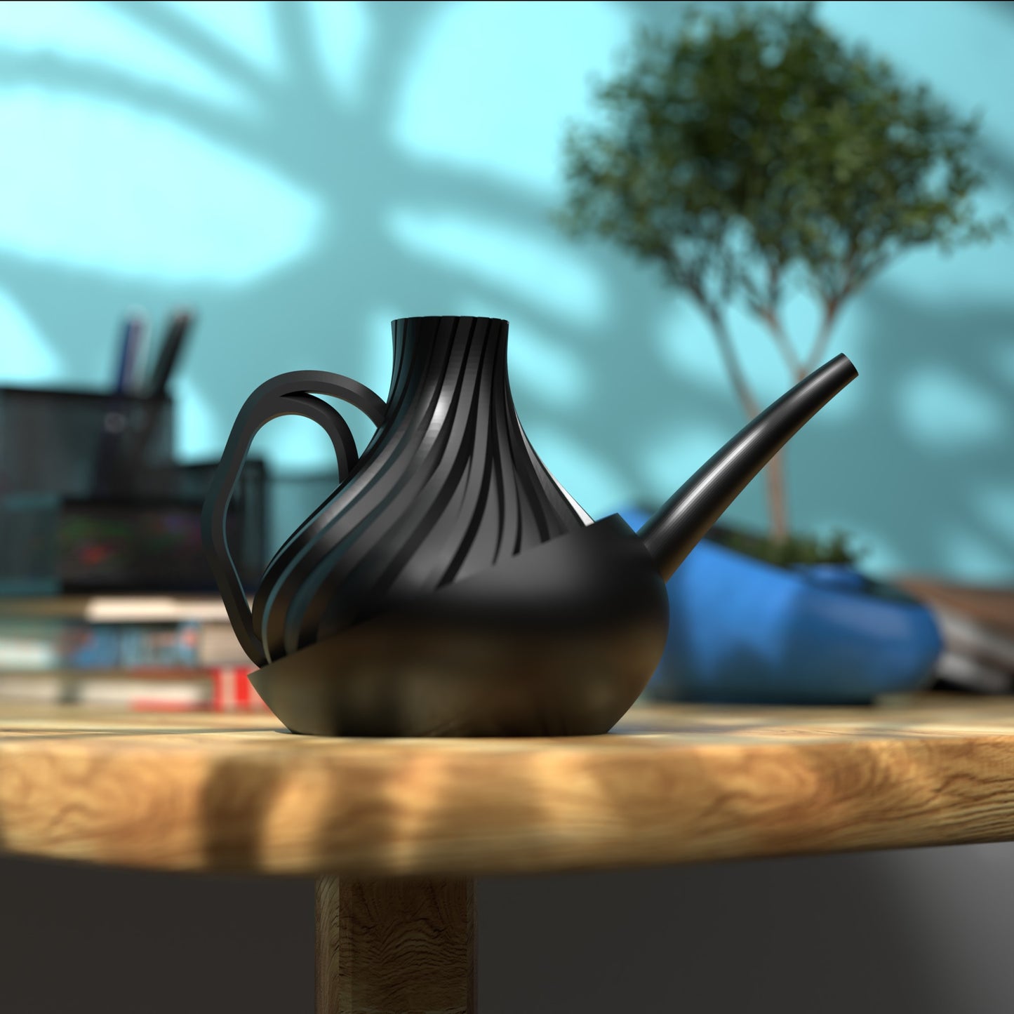 Tavi Vintage Style Mid Century Watering Can