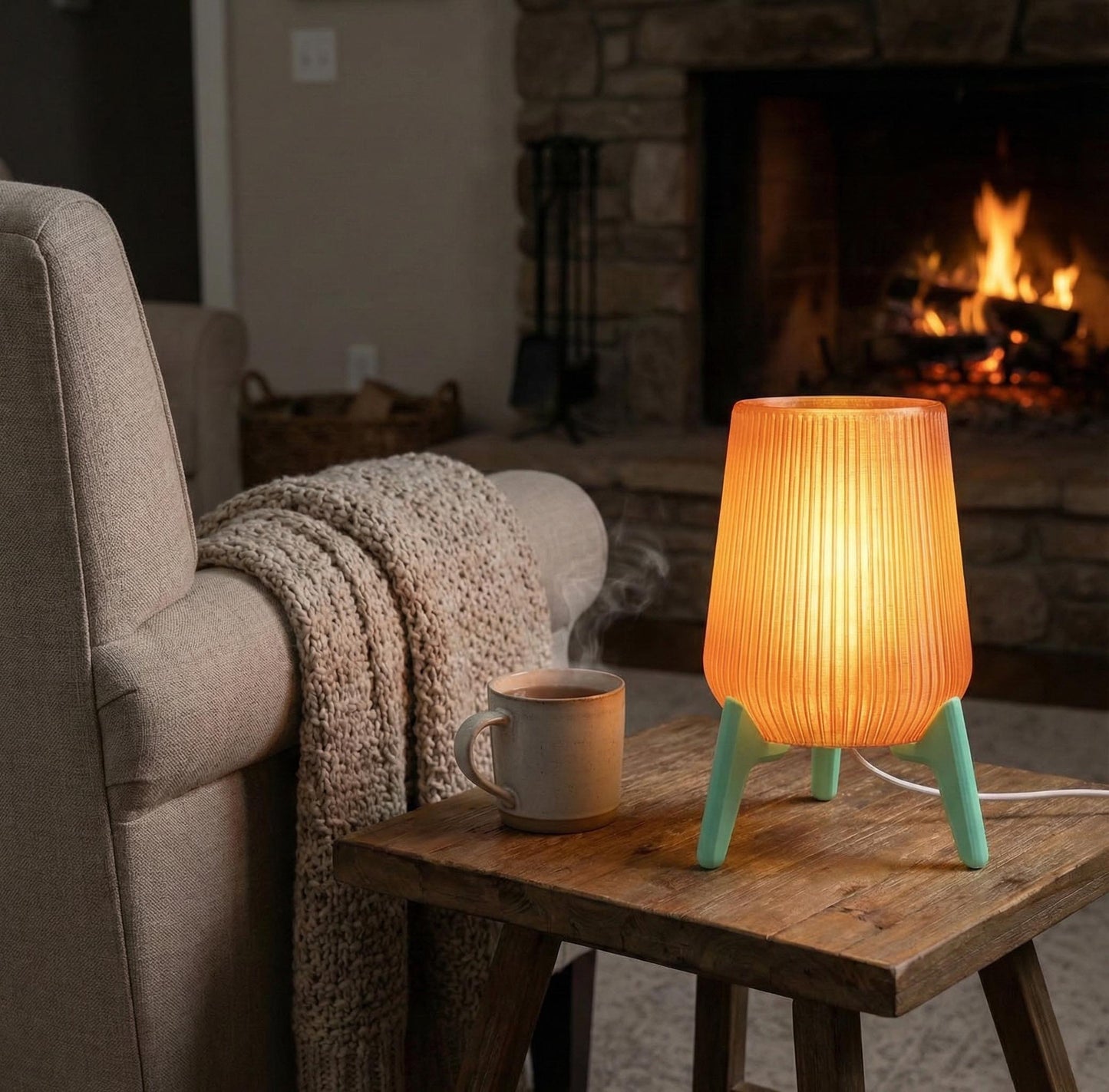 Thora Lamp Mid Century Modern Table Lamp Atomic Space Age