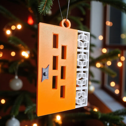 Mid Century Modern Door Ornaments