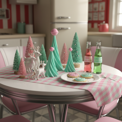 Midcentury Modern Space Age Inspired Holiday Trees