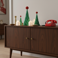 Midcentury Modern Space Age Inspired Holiday Trees