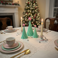 Midcentury Modern Space Age Inspired Holiday Trees